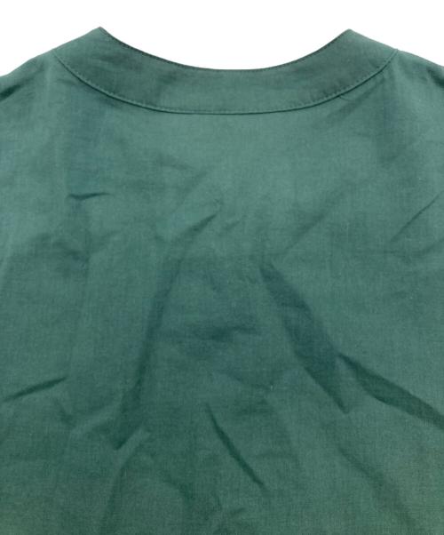 BEARDSLEY（ビアズリー）BEARDSLEY (ビアズリー) ギャザーワンピース グリーンの古着・服飾アイテム