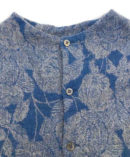 plantation（プランテーション）Plantation (プランテーション) ウールコットンカーディガン ネイビー サイズ:Mの古着・服飾アイテム