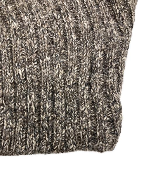 plantation（プランテーション）plantation (プランテーション) ニットカーディガン ブラウン サイズ:Mの古着・服飾アイテム