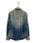 RUDE GALLERY BLACK REBEL (ルードギャラリー ブラックレーベル) デニムシャツ ネイビー サイズ:L：5000円