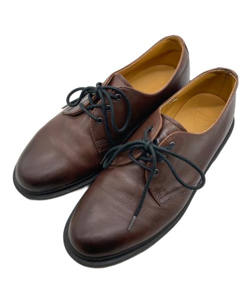 Dr.Martens（ドクターマーチン）Dr.Martens (ドクターマーチン) 3ホールシューズ ブラウン サイズ:UK7の古着・服飾アイテム