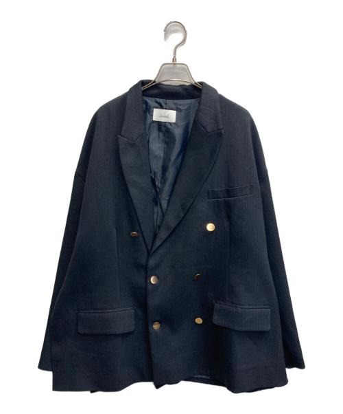 soerte（ソエルテ）soerte (ソエルテ) Oversize 6B assort blazer ネイビー サイズ:SIZE3の古着・服飾アイテム