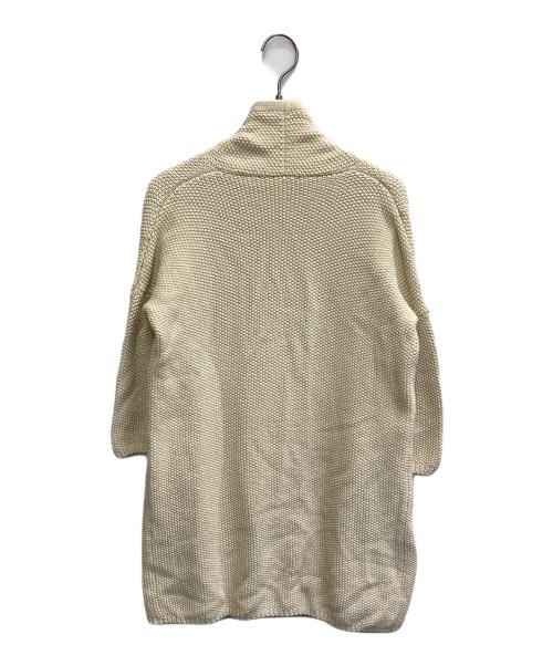 WEEKEND Max Mara（ウィークエンド マックスマーラ）WEEKEND Max Mara (ウィークエンド マックスマーラ) ニットジャケット ベージュ サイズ:Sの古着・服飾アイテム