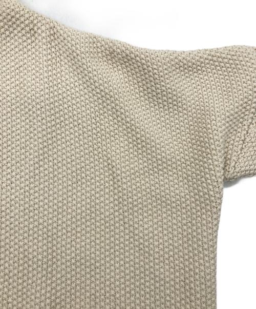 WEEKEND Max Mara（ウィークエンド マックスマーラ）WEEKEND Max Mara (ウィークエンド マックスマーラ) ニットジャケット ベージュ サイズ:Sの古着・服飾アイテム