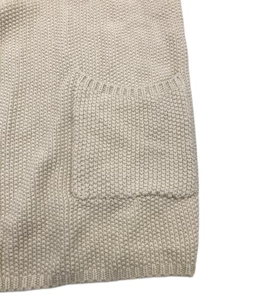 WEEKEND Max Mara（ウィークエンド マックスマーラ）WEEKEND Max Mara (ウィークエンド マックスマーラ) ニットジャケット ベージュ サイズ:Sの古着・服飾アイテム