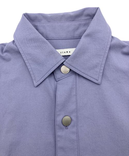 jieda（ジエダ）jieda (ジエダ) オーバーサイズドシャツジャケット パープル サイズ:Sの古着・服飾アイテム