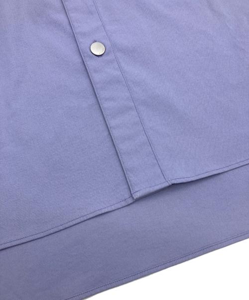 jieda（ジエダ）jieda (ジエダ) オーバーサイズドシャツジャケット パープル サイズ:Sの古着・服飾アイテム