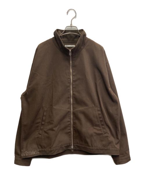 uniform experiment（ユニフォームエクスペリメント）uniform experiment (ユニフォームエクスペリメント) DRIVING BLOUSON ブラウン サイズ:3の古着・服飾アイテム