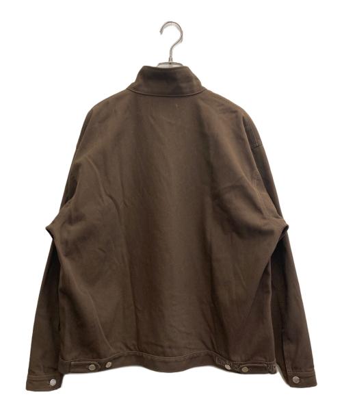 uniform experiment（ユニフォームエクスペリメント）uniform experiment (ユニフォームエクスペリメント) DRIVING BLOUSON ブラウン サイズ:3の古着・服飾アイテム