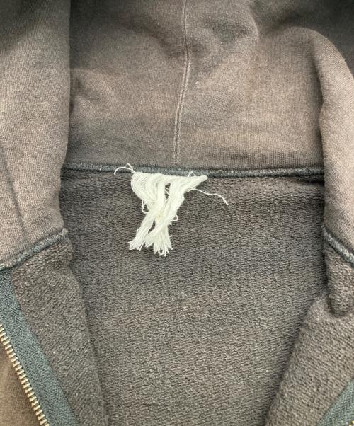 refomed（リフォメッド）refomed (リフォメッド) KINCHAKU ZIPUP HOODIE ブラウン サイズ:2の古着・服飾アイテム