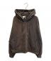 refomed（リフォメッド）の古着「KINCHAKU ZIPUP HOODIE」｜ブラウン