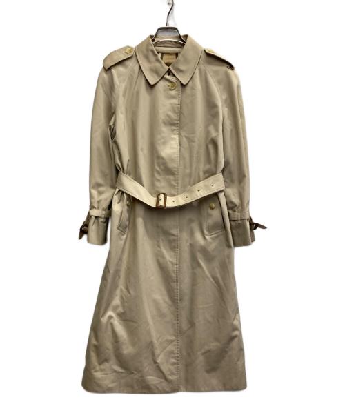 Burberry's（バーバリーズ）Burberry's (バーバリーズ) 裏ノバチェックステンカラーコート ベージュ サイズ:不明の古着・服飾アイテム