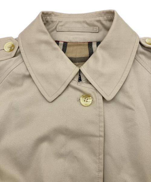 Burberry's（バーバリーズ）Burberry's (バーバリーズ) 裏ノバチェックステンカラーコート ベージュ サイズ:不明の古着・服飾アイテム