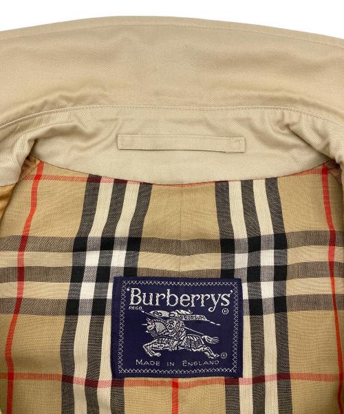 Burberry's（バーバリーズ）Burberry's (バーバリーズ) 裏ノバチェックステンカラーコート ベージュ サイズ:不明の古着・服飾アイテム