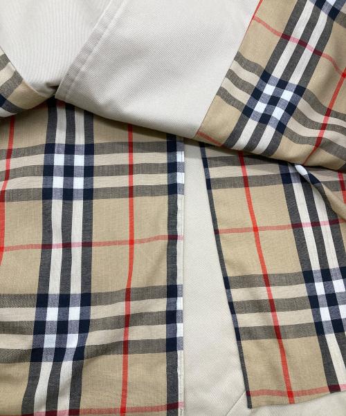 Burberry's（バーバリーズ）Burberry's (バーバリーズ) 裏ノバチェックステンカラーコート ベージュ サイズ:不明の古着・服飾アイテム