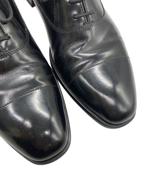 PRADA（プラダ）PRADA (プラダ) パテントレザー ストレートチップ シューズ ブラック サイズ:7の古着・服飾アイテム