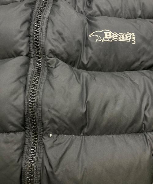 bearusa（ベアー）bearusa (ベアー) リバーシブルダウンジャケット ブラック サイズ:Sの古着・服飾アイテム