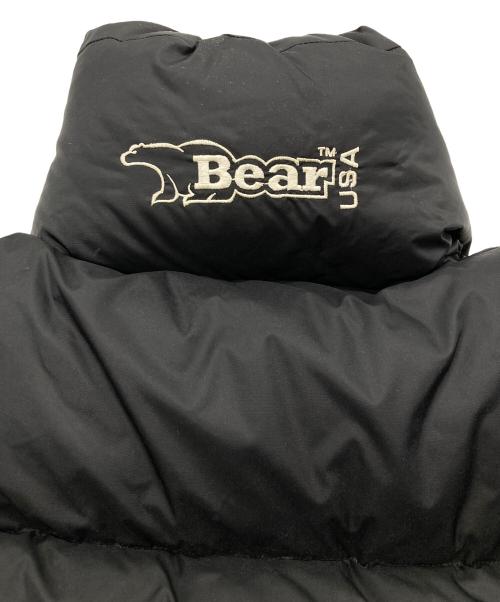 bearusa（ベアー）bearusa (ベアー) リバーシブルダウンジャケット ブラック サイズ:Sの古着・服飾アイテム
