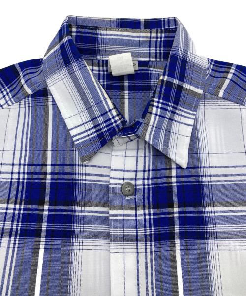 CalTop（キャルトップ）CalTop (キャルトップ) チェックシャツ ブルー サイズ:2XLの古着・服飾アイテム