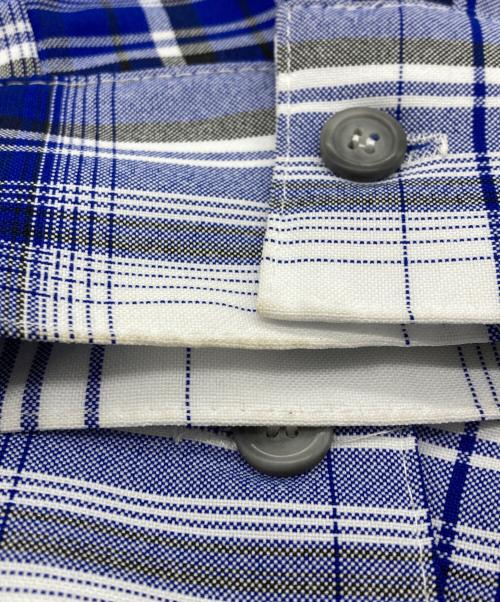 CalTop（キャルトップ）CalTop (キャルトップ) チェックシャツ ブルー サイズ:2XLの古着・服飾アイテム
