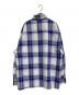 CalTop (キャルトップ) チェックシャツ ブルー サイズ:2XL：5000円