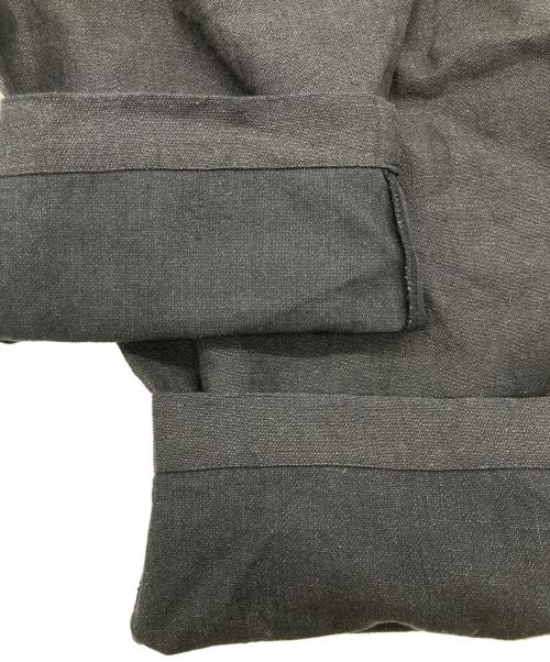 atelier naruse（アトリエナルセ）atelier naruse (アトリエナルセ) リネン コットン サルエルパンツ ブラック サイズ:FREEの古着・服飾アイテム