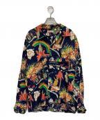 Sun Surfサンサーフ）の古着「L/S RAYON HAWAIIAN SHIRT 