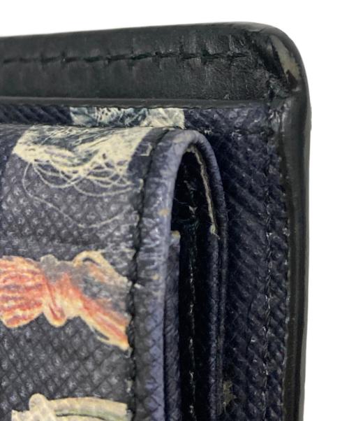 PAUL SMITH（ポールスミス）Paul Smith (ポールスミス) ミニフィルム2つ折り財布 ブラックの古着・服飾アイテム