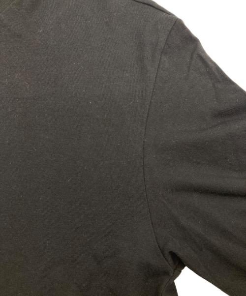 JIL SANDER（ジルサンダー）JIL SANDER (ジルサンダー) ロゴパッチ ロングスリーブカットソー ブラック サイズ:Sの古着・服飾アイテム