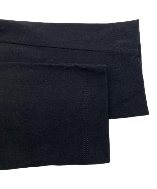 JIL SANDER（ジルサンダー）JIL SANDER (ジルサンダー) ロゴパッチ ロングスリーブカットソー ブラック サイズ:Sの古着・服飾アイテム