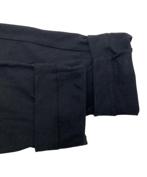 JIL SANDER（ジルサンダー）JIL SANDER (ジルサンダー) ロゴパッチ ロングスリーブカットソー ブラック サイズ:Sの古着・服飾アイテム