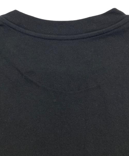 JIL SANDER（ジルサンダー）JIL SANDER (ジルサンダー) ロゴパッチ ロングスリーブカットソー ブラック サイズ:Sの古着・服飾アイテム