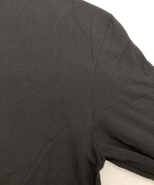JIL SANDER（ジルサンダー）JIL SANDER (ジルサンダー) ロゴパッチ ロングスリーブカットソー ブラック サイズ:Sの古着・服飾アイテム