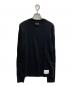 JIL SANDER（ジルサンダー）の古着「ロゴパッチ ロングスリーブカットソー」｜ブラック