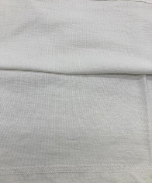 JIL SANDER（ジルサンダー）JIL SANDER (ジルサンダー) ロゴパッチ ロングスリーブカットソー ホワイト サイズ:Sの古着・服飾アイテム