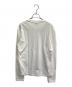 JIL SANDER (ジルサンダー) ロゴパッチ ロングスリーブカットソー ホワイト サイズ:S：10000円