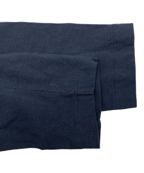 JIL SANDER+（ジルサンダープラス）JIL SANDER+ (ジルサンダープラス) ロゴパッチ ロングスリーブカットソー ネイビー サイズ:Sの古着・服飾アイテム