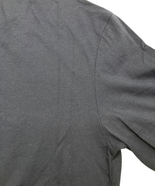 JIL SANDER+（ジルサンダープラス）JIL SANDER+ (ジルサンダープラス) ロゴパッチ ロングスリーブカットソー ネイビー サイズ:Sの古着・服飾アイテム