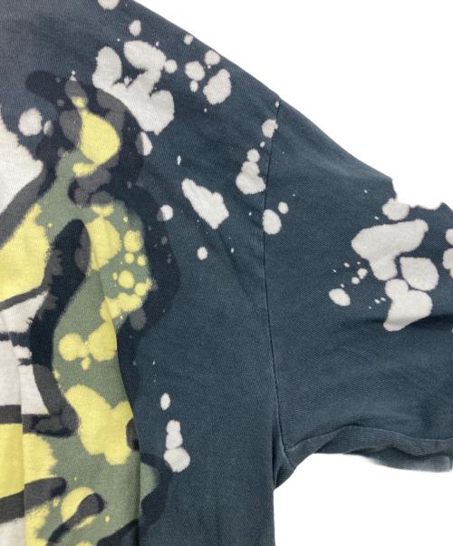 cactus jack（カクタス・ジャック）cactus jack (カクタス・ジャック) KAWS (カウズ) FRAGMENT コラボ ロンT ホワイト×ネイビー サイズ:XLの古着・服飾アイテム