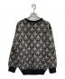 MARSHALL FLELDS (マーシャルフィールズ) ウールニット ホワイト×ブラック サイズ:M：5000円