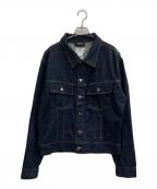 Calvin Kleinカルバンクライン）の古着「BUTTON FRONT DENIM JACKET」｜インディゴ