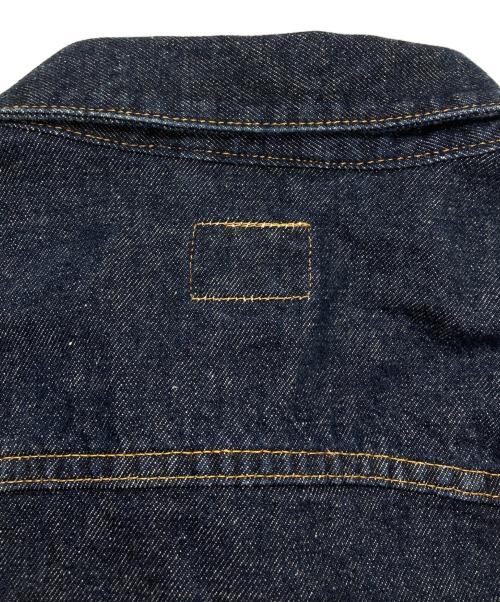 Calvin Klein（カルバンクライン）Calvin Klein (カルバンクライン) BUTTON FRONT DENIM JACKET インディゴ サイズ:Lの古着・服飾アイテム