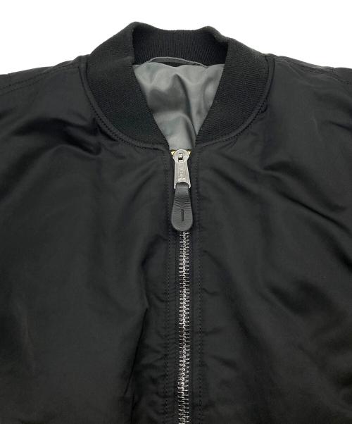 ALPHA（アルファ）ALPHA (アルファ) MA-1ジャケット ブラック サイズ:3XLの古着・服飾アイテム