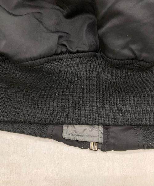 ALPHA（アルファ）ALPHA (アルファ) MA-1ジャケット ブラック サイズ:3XLの古着・服飾アイテム