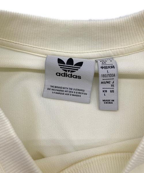 adidas（アディダス）adidas (アディダス) プルオーバー トラックトップ ベージュ サイズ:XLの古着・服飾アイテム