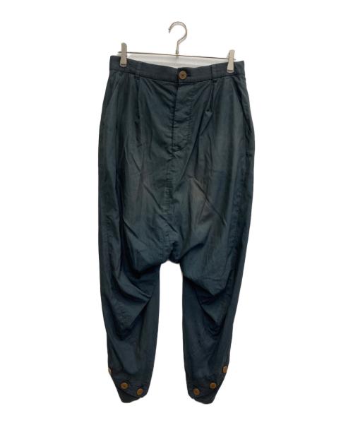 Vivienne Westwood（ヴィヴィアンウエストウッド）Vivienne Westwood (ヴィヴィアンウエストウッド) サルエルパンツ ネイビー サイズ:46の古着・服飾アイテム