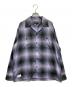 Schott（ショット）の古着「OMBRE CHECK SHIRT」｜パープル