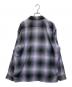 Schott (ショット) OMBRE CHECK SHIRT パープル サイズ:XL：10000円