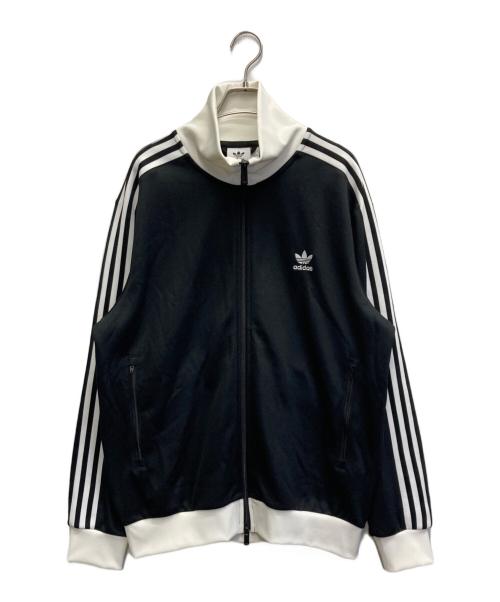 adidas（アディダス）adidas (アディダス) ベッケンバウアー トラックトップ ブラック サイズ:3XLの古着・服飾アイテム
