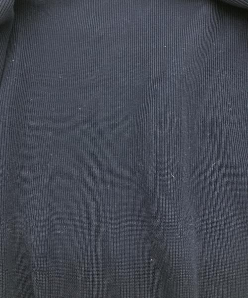 BALLSEY（ボールジィ）BALLSEY (ボールジィ) パールコンビ クルーネックカーディガン ネイビー サイズ:Sの古着・服飾アイテム
